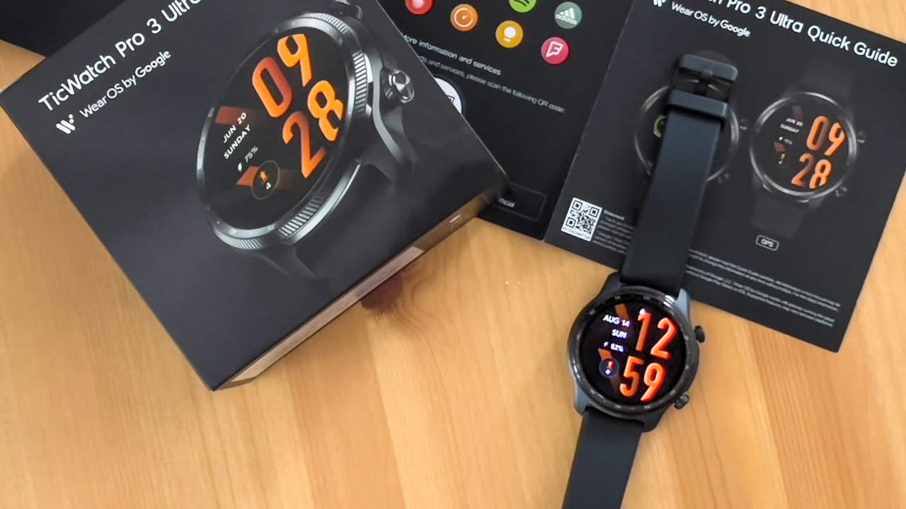TicWatch Pro 3 Ultra GPS - nadupané hodinky nejen pro měření jízdy na koloběžce 🛴⌚️ - představení.