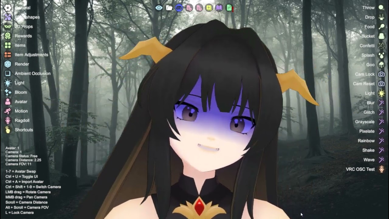 VtuberPlus Grea 3D model Test
