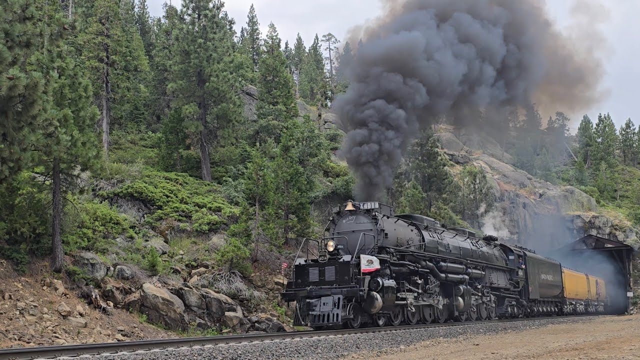 Big Boy 4014, Over Donner Pass - Roseville, California to Sparks, Nevada (Day 9)