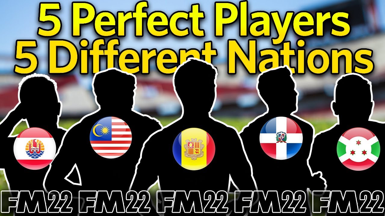 Дать 5 ИДЕАЛЬНЫХ вундеркиндов 5 странам с низким рейтингом в FM22