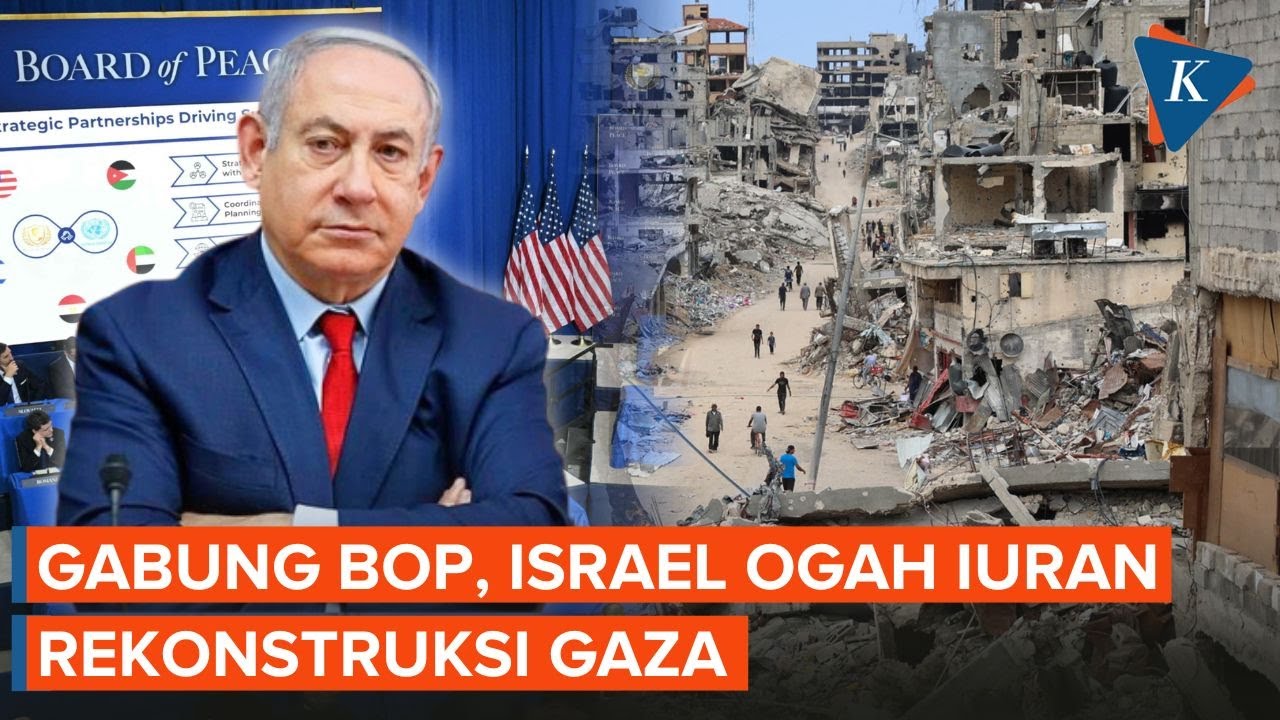 Israel Gabung Dewan Perdamaian Tanpa Bayar, Tolak Iuran Rekonstruksi Gaza