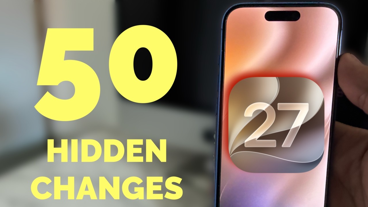 50 НОВЫХ скрытых функций и изменений в iOS 27!