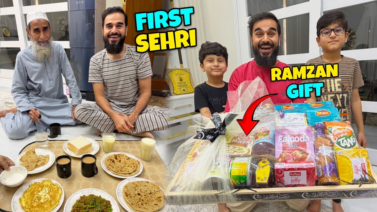 ALHAMDULILLAH RAMZAN KI PEHLI SEHRI KARLI 😍 AUR BOHT BARI GOOD NEWS MIL GAI 🥰