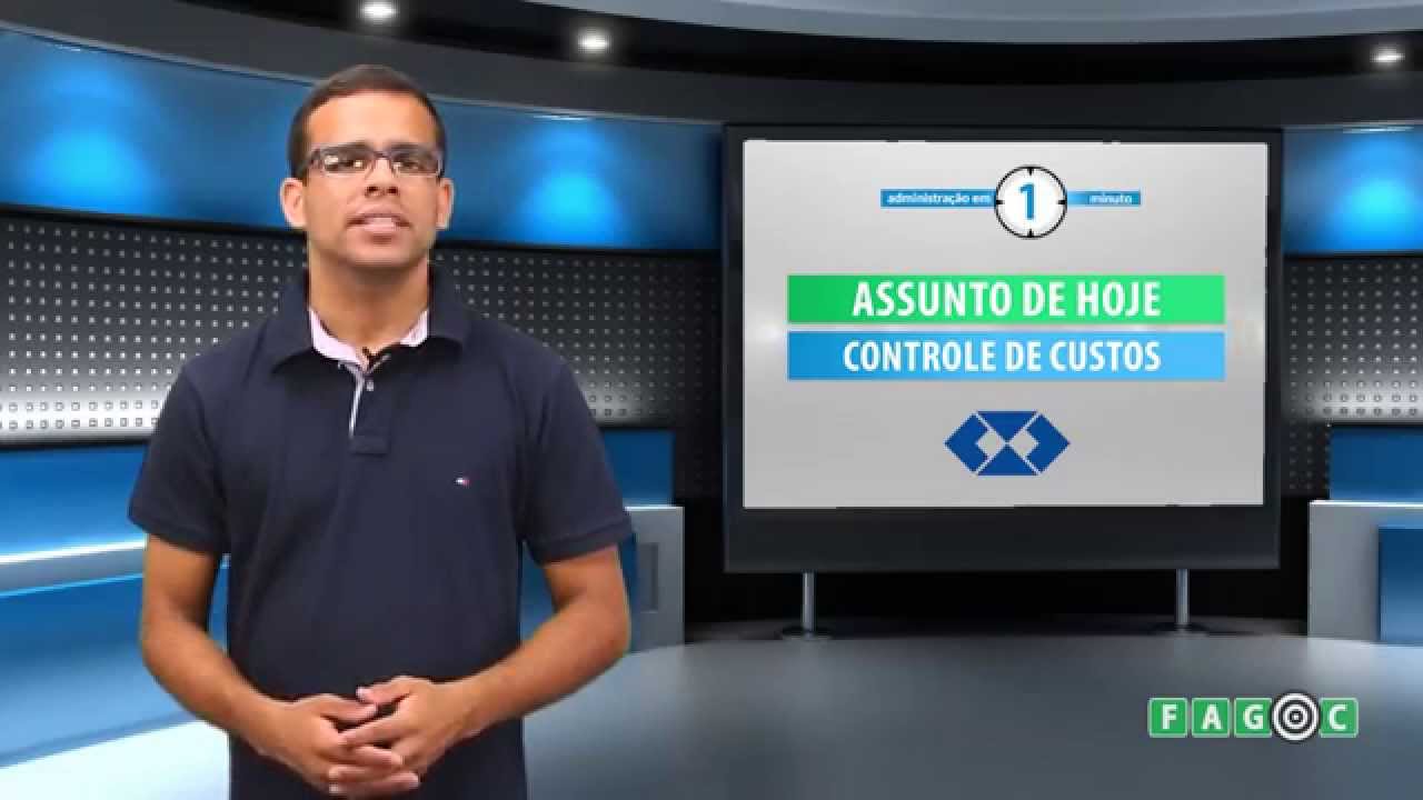 Tema: Controle de Custos - Administra&ccedil;&atilde;o em 1 minuto