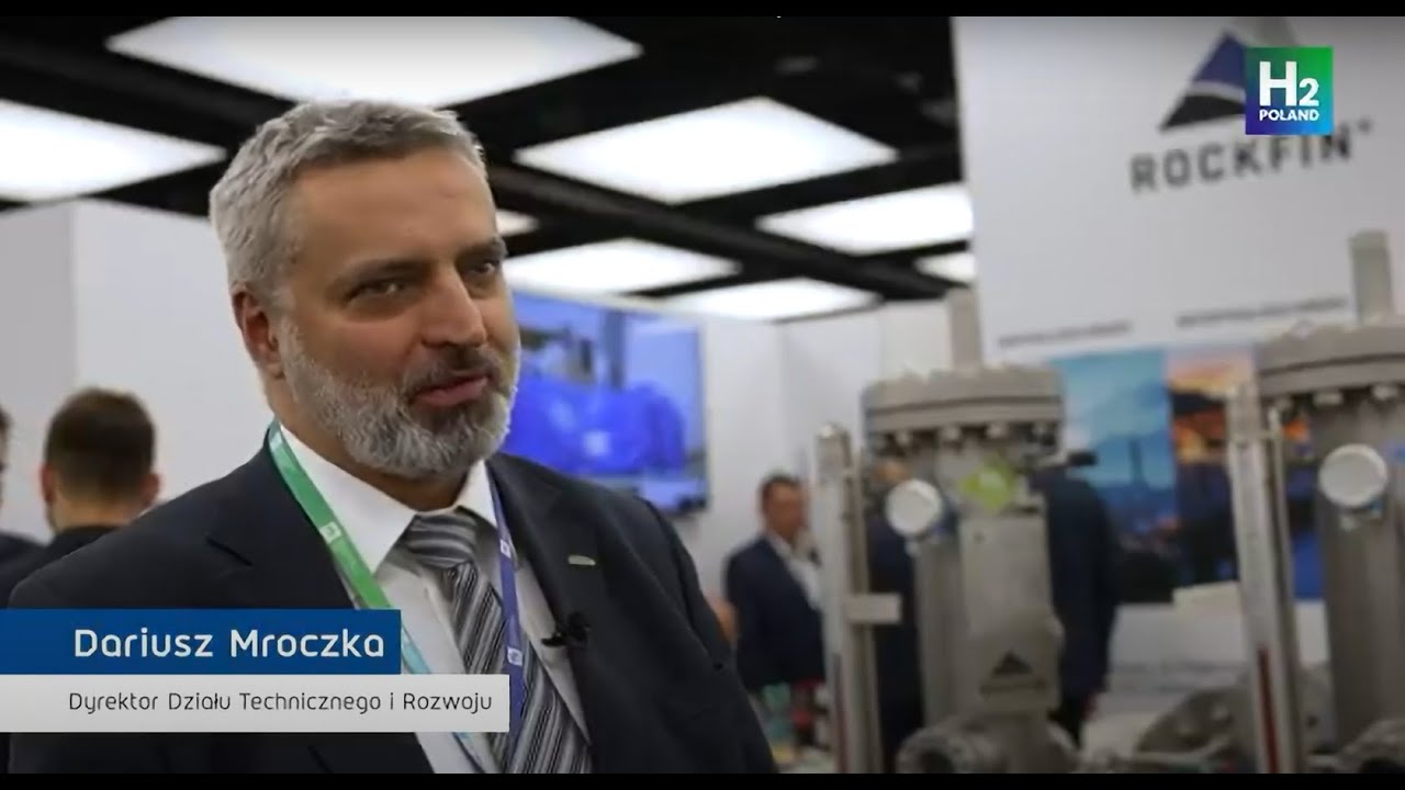 Dariusz Mroczka  z ROCKFIN podczas H2POLAND 2023