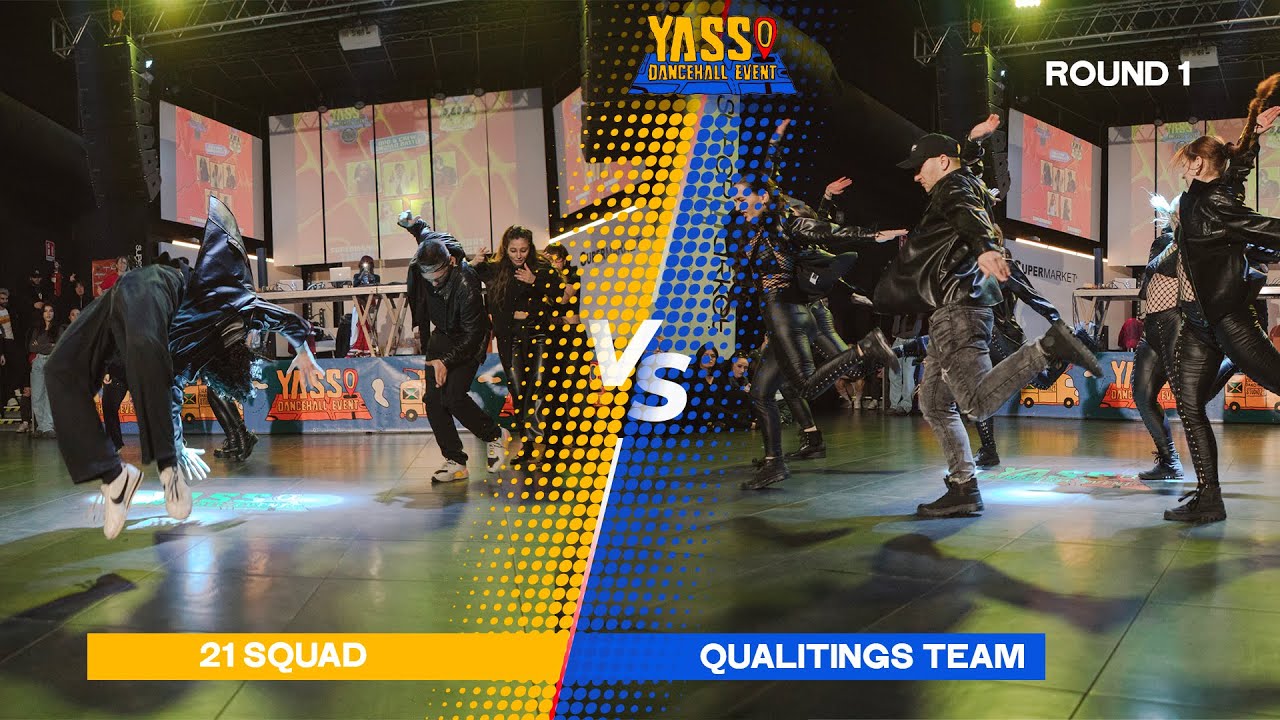 CREW CHOREO BATTLE 21Squad vs QualiTings Team YASSO DANCEHALL EVENT 2025