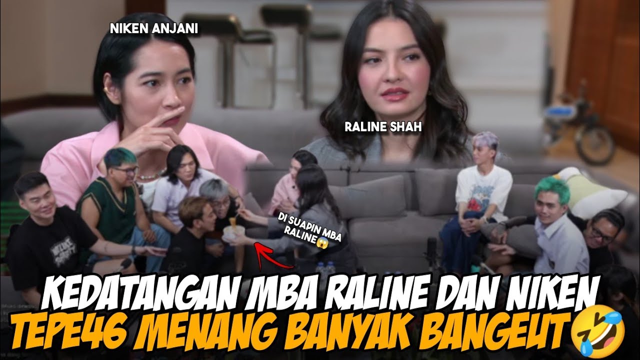 KEDATANGAN MBA RALINE DAN NIKEN🥳 MAS JEMBER MENANG BANYAK BANGEUT🤣 #marapthon3 #ralineshah #tepe46