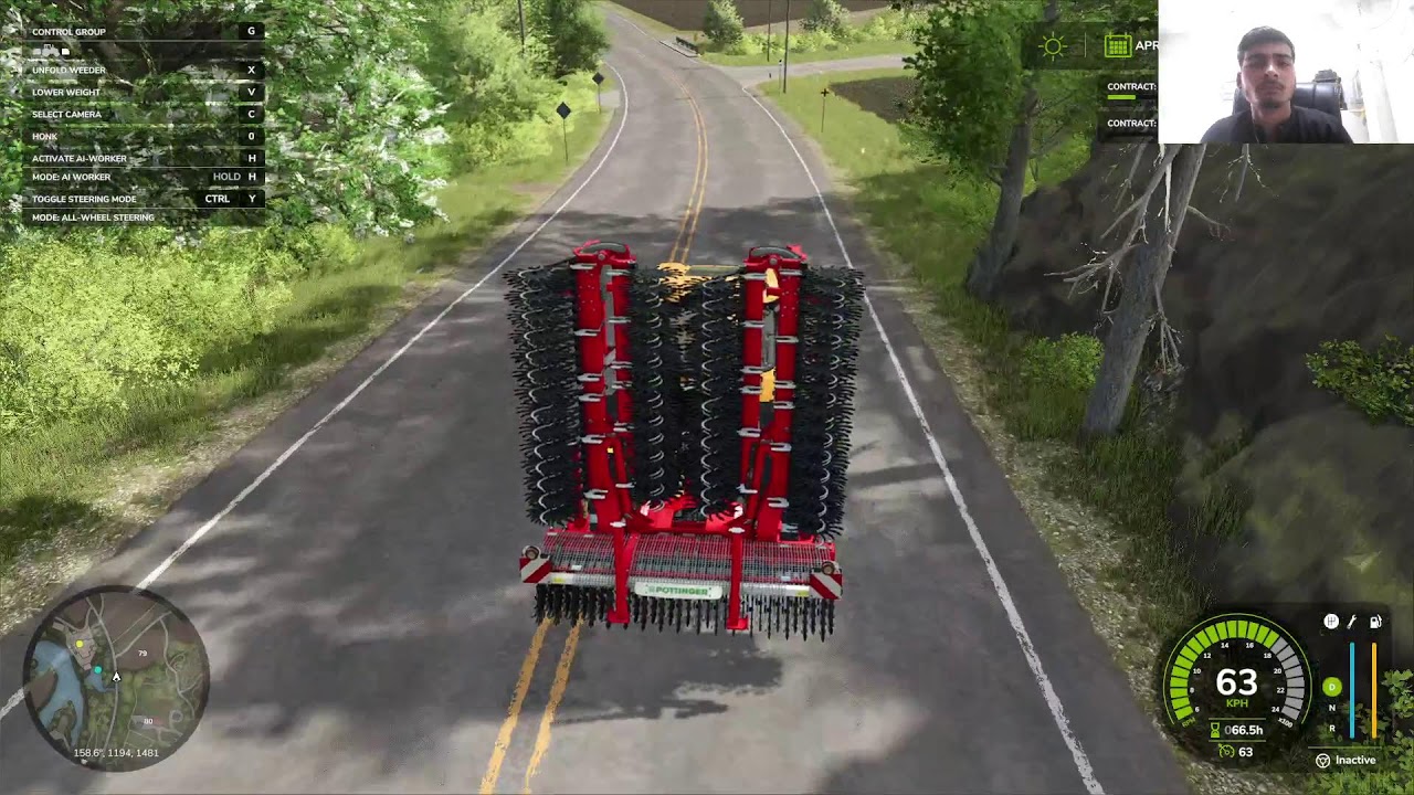 My Broadcast contrect farming kese karte he fs25 me