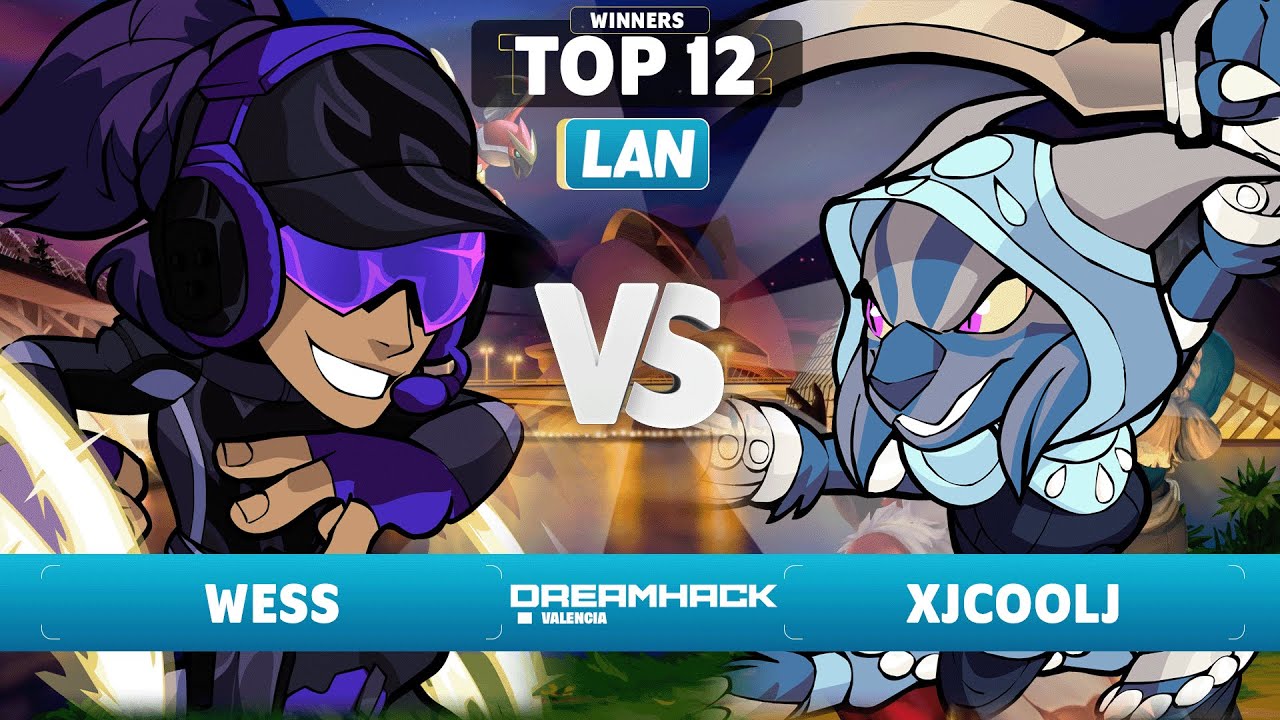 Wess vs xJcoolJ - Top 12 - Dreamhack Valencia 2023 - LAN 1v1