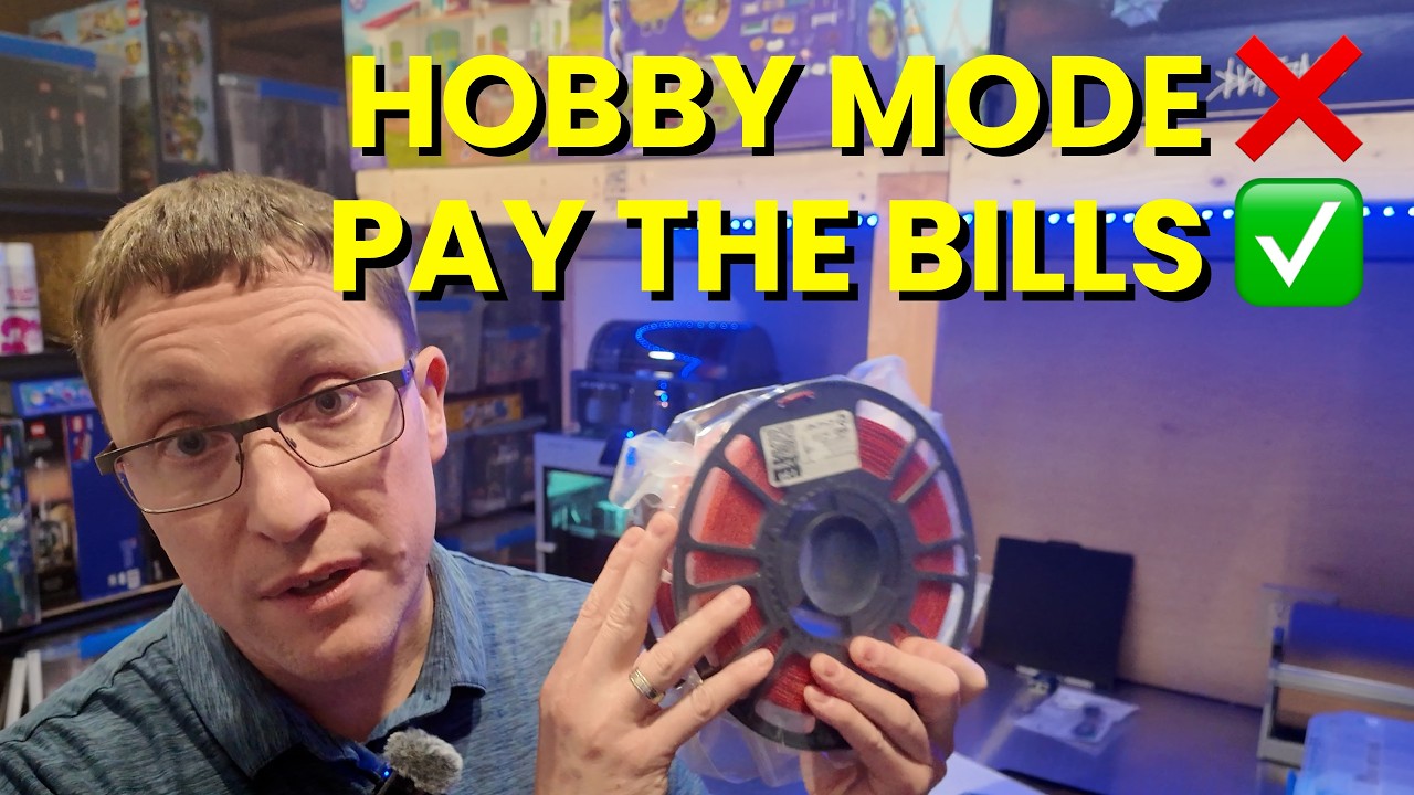 Why “Hobby Mode” Will Kill Your 3D Printing Business — My Bambu P2S Has to Pay the Bills
