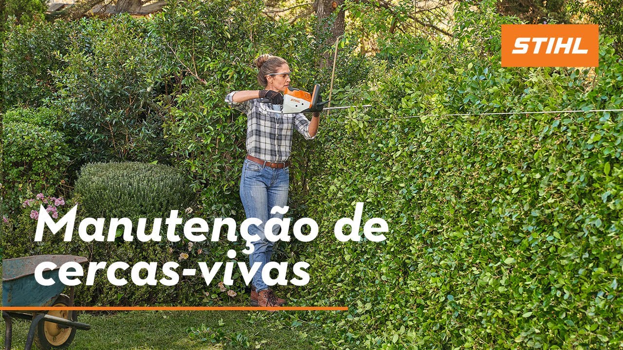 Como podar cercas-vivas