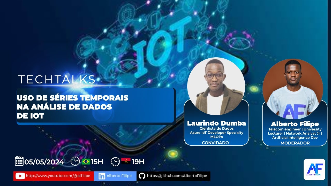Uso de séries temporais  na análise de dados  de iot