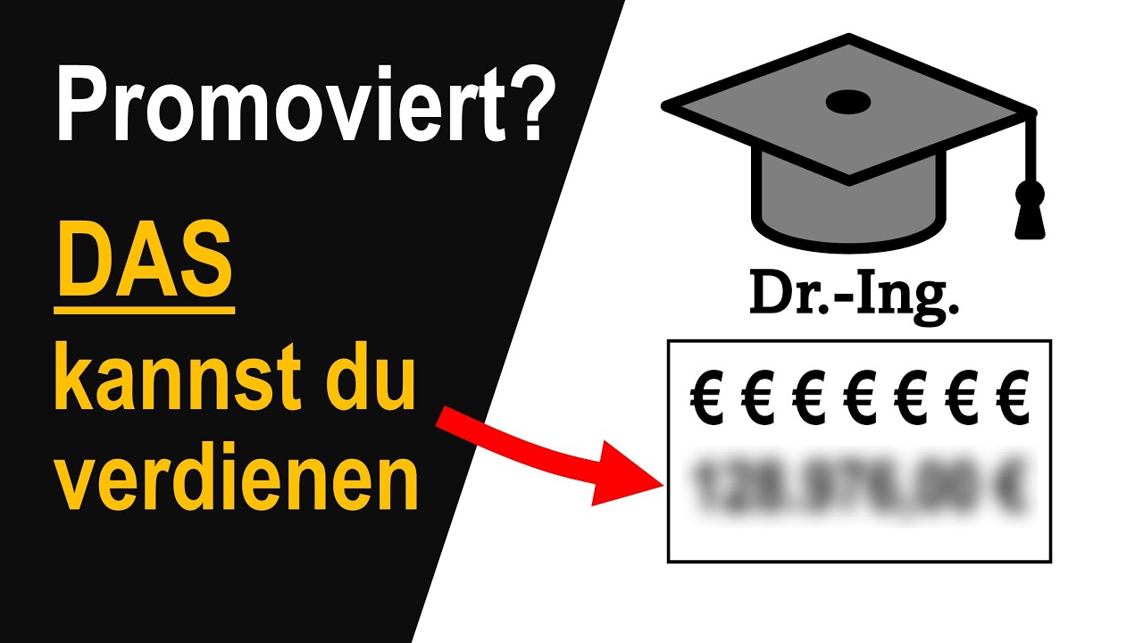 Einstiegsgeh&auml;lter f&uuml;r Ingenieure mit Promotion | Zahlt sich der Doktortitel aus?