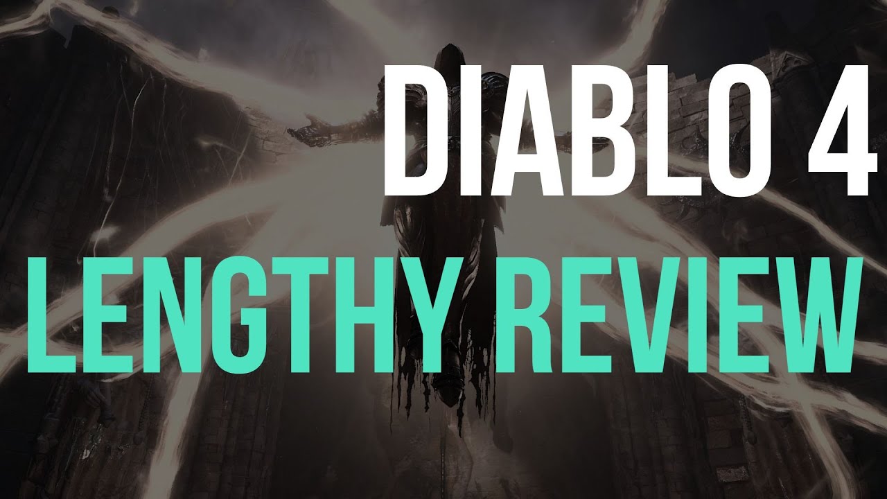 DIABLO 4 - LONG Review: The Good, The Bad, and the Ugly UI