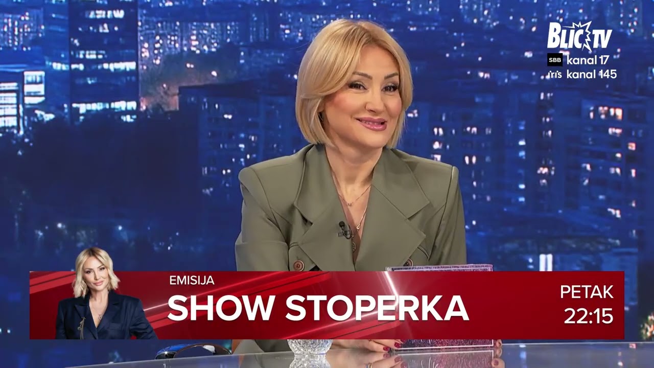 Ovog petka od 22:15 u SHOW STOPERKA stižu glumice Tamara Krcunović i Anđela Kribl! Budite uz BLIC TV