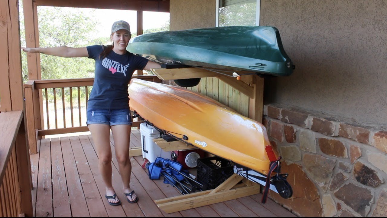Building a Kayak Rack - Yak Rak!!