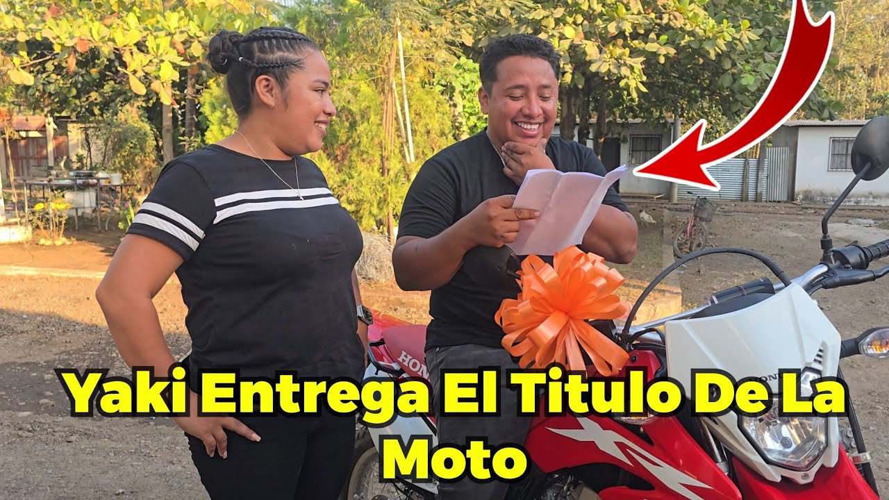Fredy Quedo Impresionado Que La Moto Si Esta A Su Nombre, No Hay Mentiras