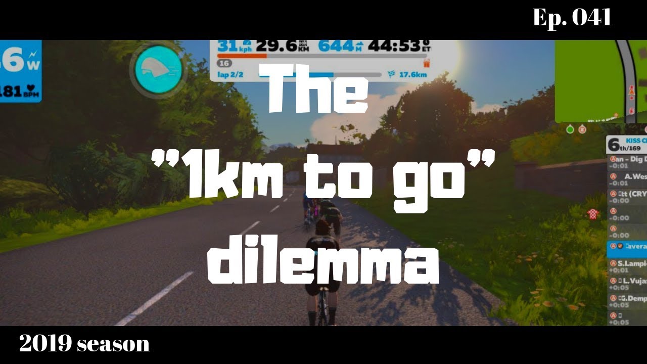 Race Analysis -  ZWIFT KISS Choice Race