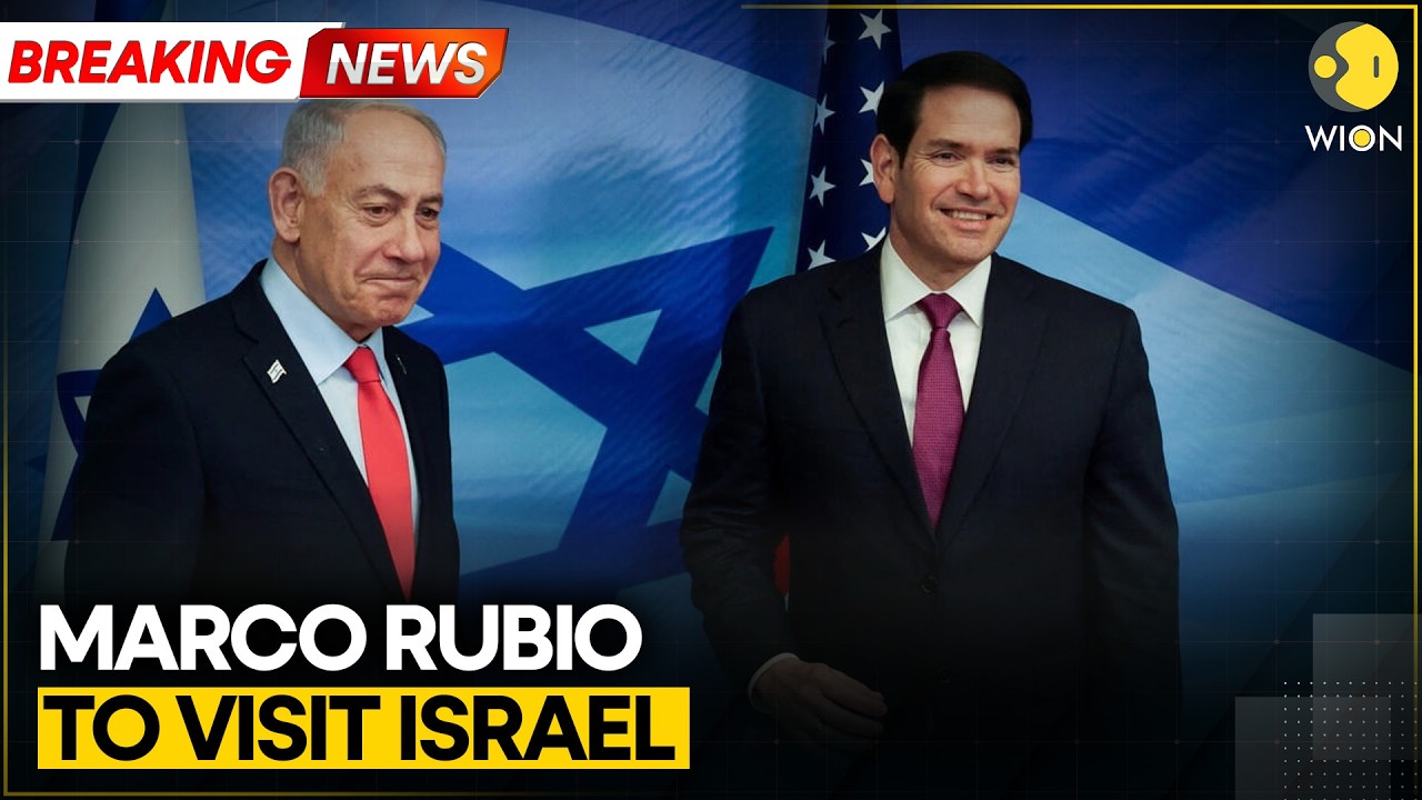 US Secretary Of State Marco Rubio to Make Quick Trip to Israel | WION BREAKING