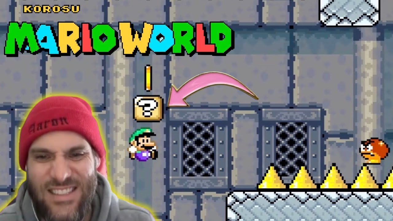 Эта игра кишит блоками Кайдзо - Korosu Mario World, часть 1