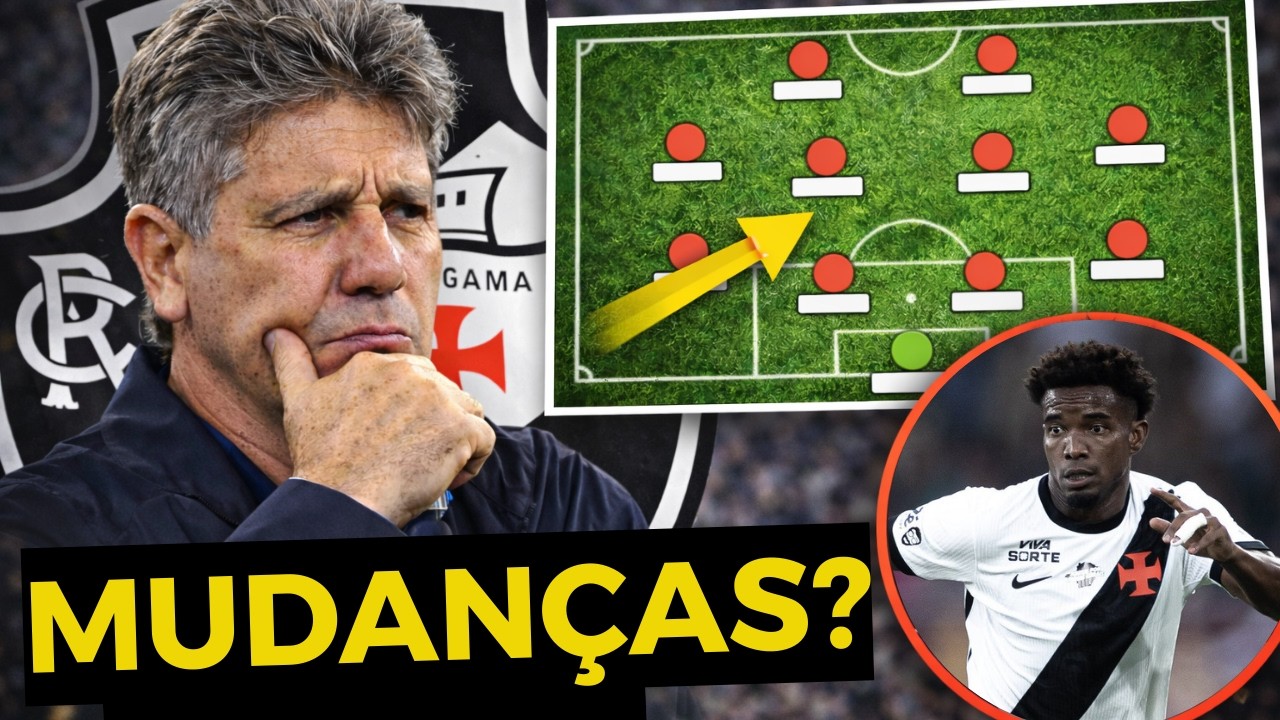 PROBLEMA NO VASCO! DESFALQUE DE THIAGO MENDES FAZ RENATO REPENSAR O TIME
