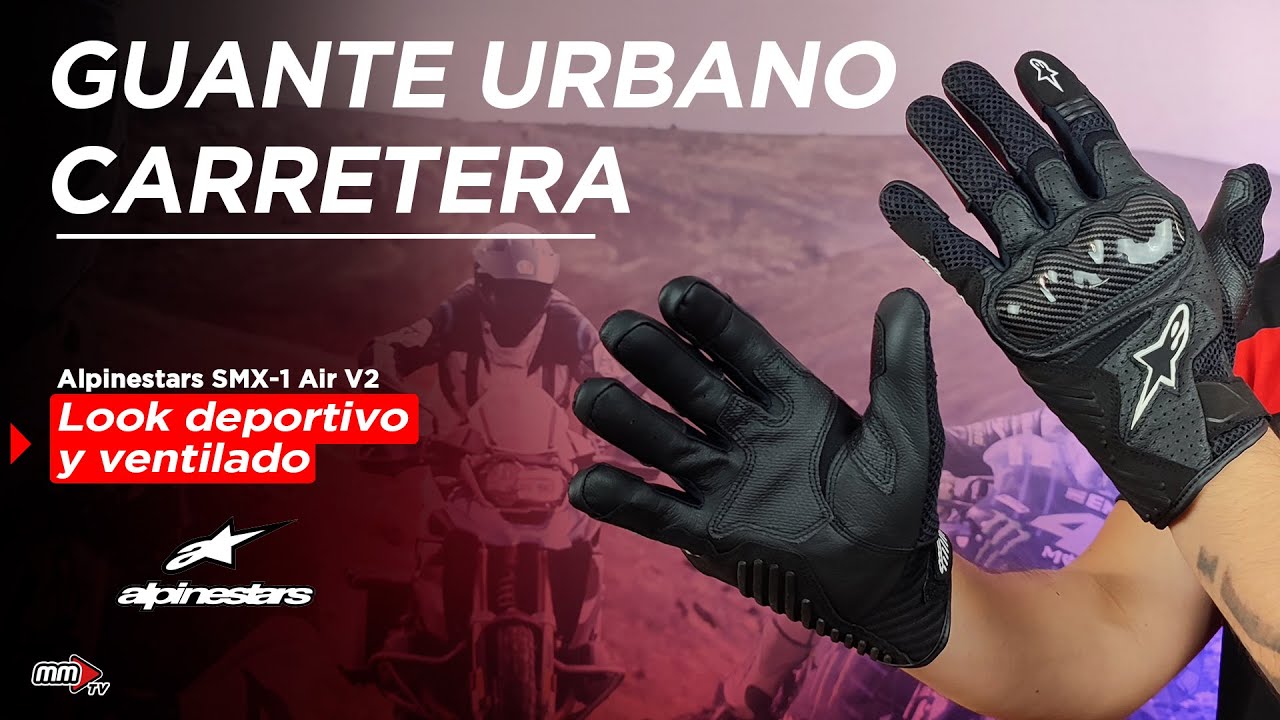Guantes de moto Alpinestars SMX-1 Air V2 | Review de producto