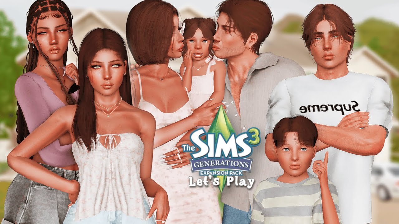Уютный семейный поход в The Sims 3: Поколения 🌷✨ | Давайте поиграем ⋆˙⟡