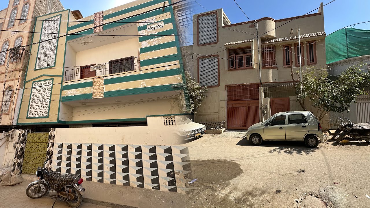 North Karachi 11.L 11.K house for sale ground plus 1 rcc Load shedding free ￼Gas Watar available