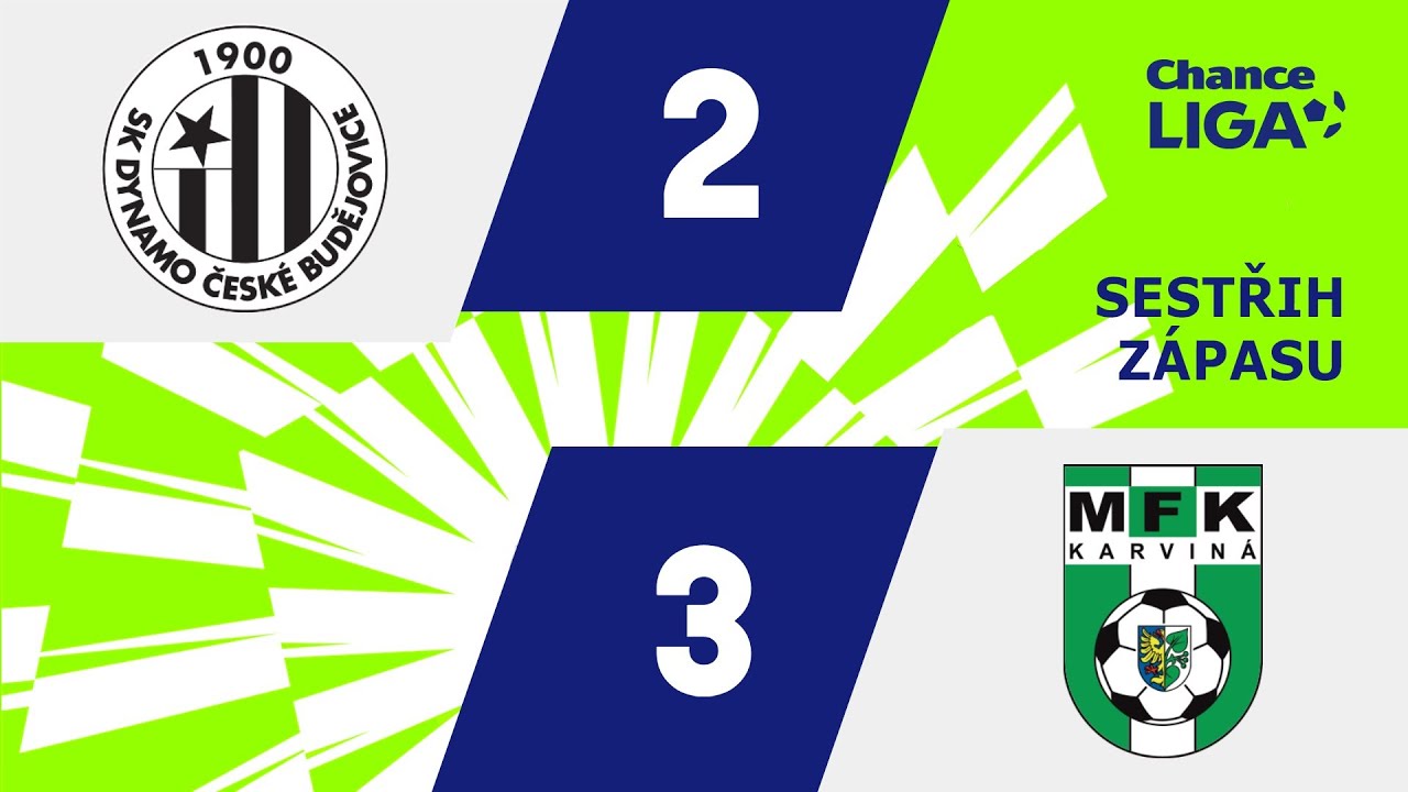 SESTŘIH: České Budějovice - Karviná 2:3. Vecheta hattrickem zničil Dynamo