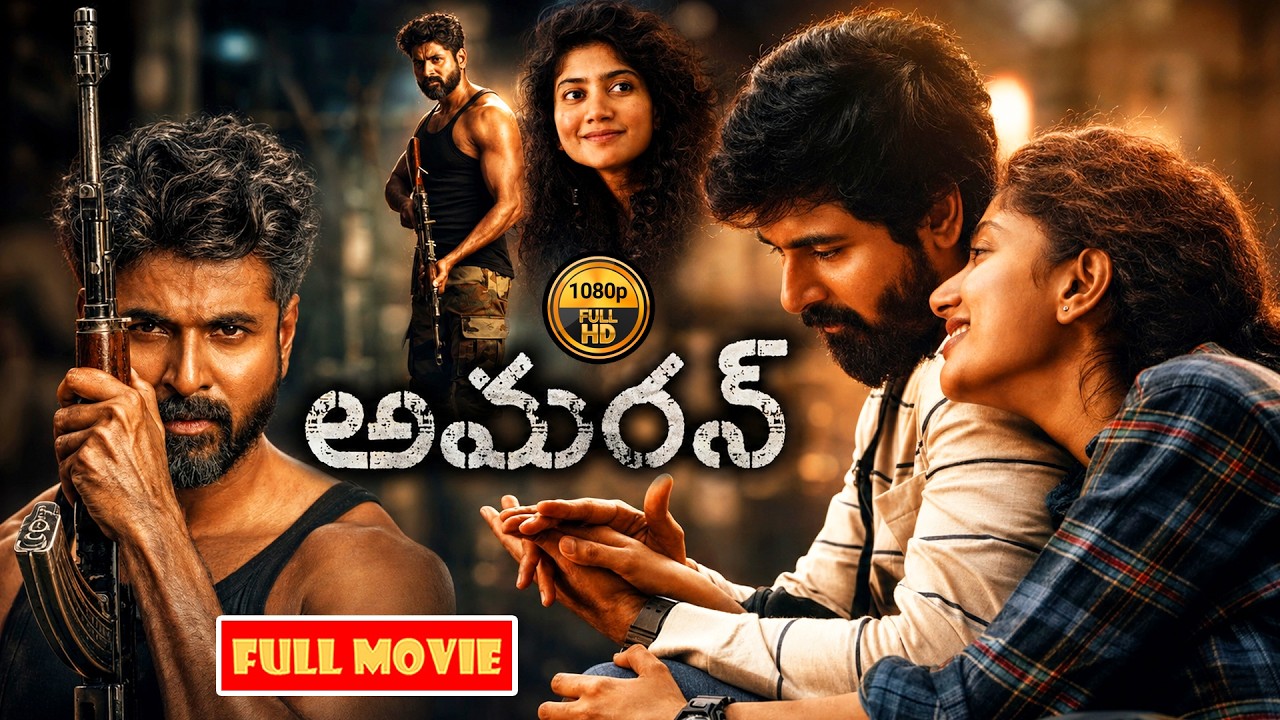 Sivakarthikeyan And Sai Pallavi Telugu Best FULL HD Action  Movie || Amaran ||  @JordaarMovies ​