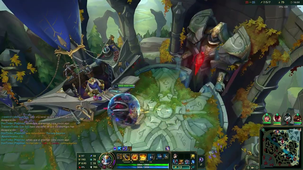 League of Legends El poder de la Roca