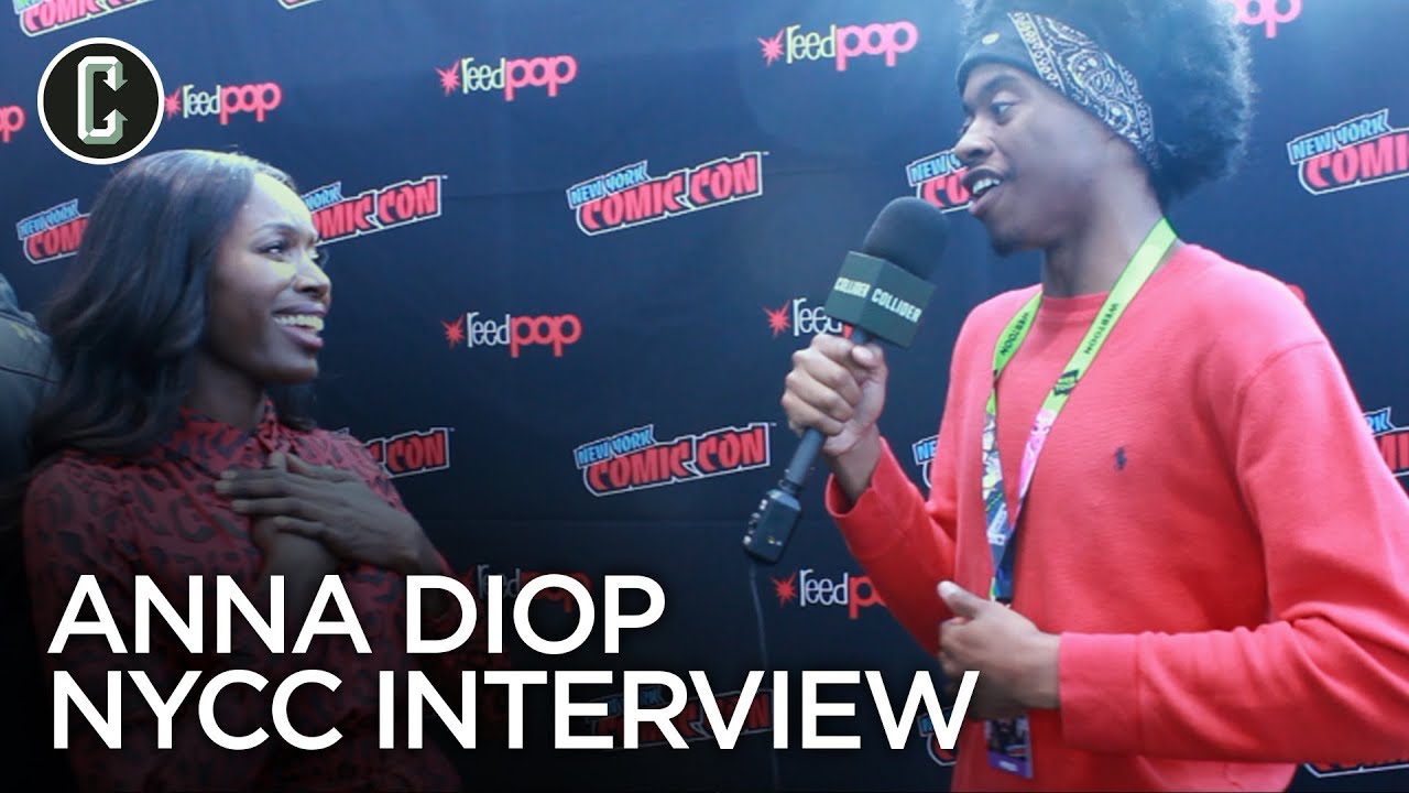 Anna Diop talks Titans, Starfire and Robin's Relationship & Doom Patrol @ NYCC 2018