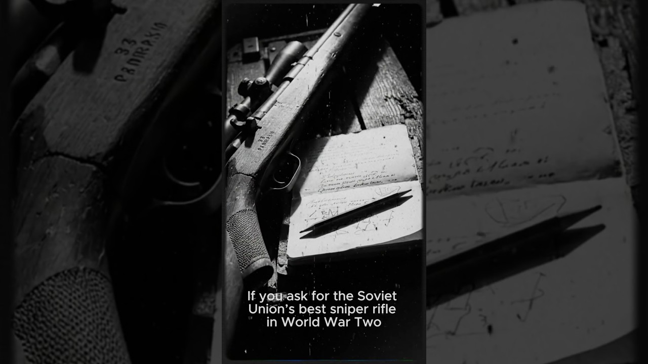 WW2 Soviet Best Sniper Rifle Mosin–Nagant 9130 +
