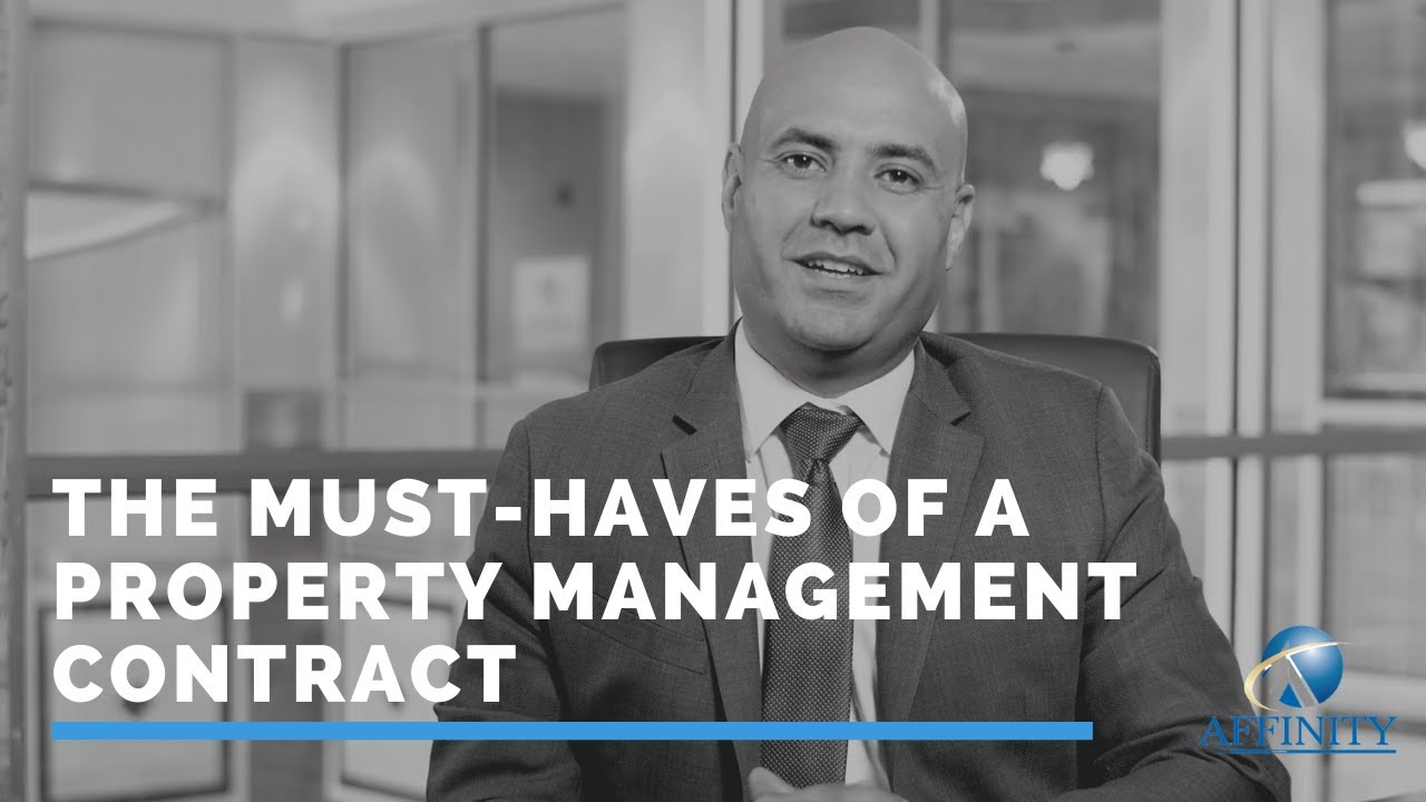 The Five Must-Haves Your Property Management Contract Should Have