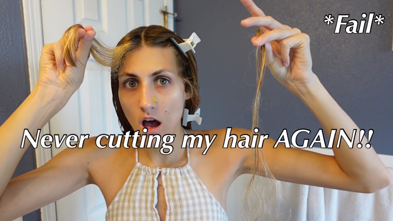Cutting Layers Into My Hair (PART 1) *FAIL* Brad Mondo HELP