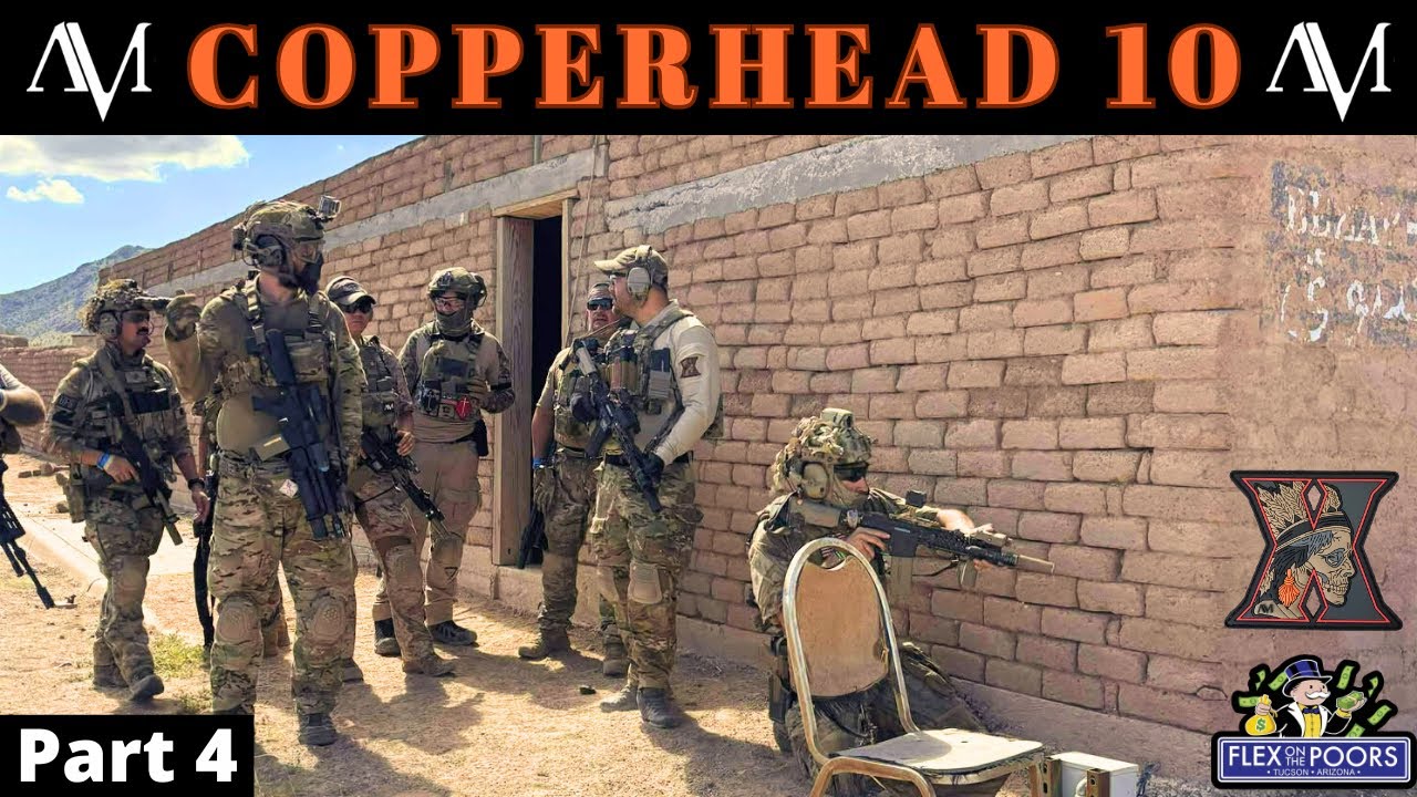 Eliminating Airsoft Teams and Vehicles from Far Away | AMS Copperhead 10