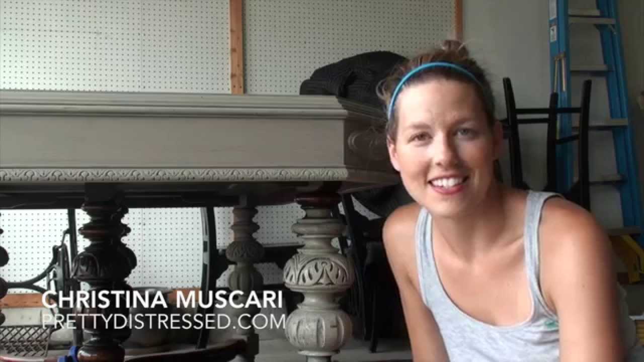 Pretty Distressed&trade; Chalk Paint&reg; by Annie Sloan Quick Tip - Decorative Legs