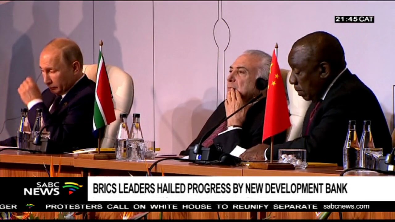 BRICS leaders hail progress made by the New Development Bank