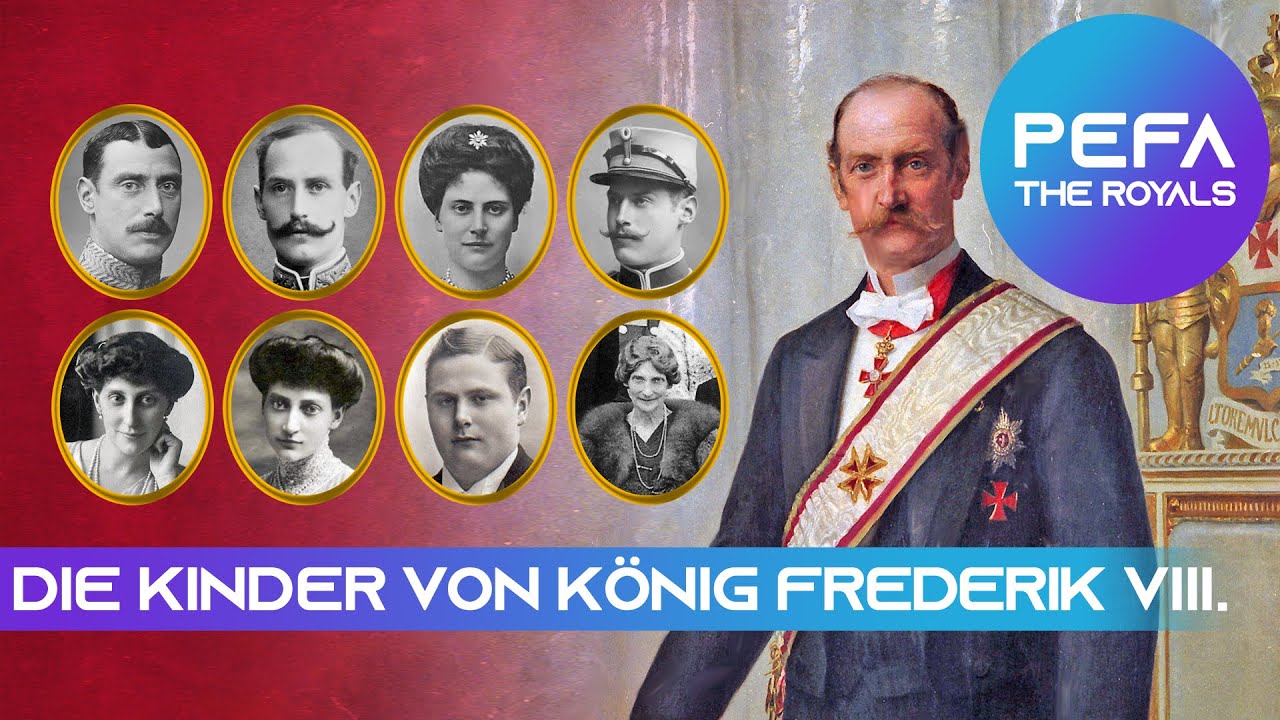 Die Kinder von König Frederik VIII. (Texte mit Bildern)