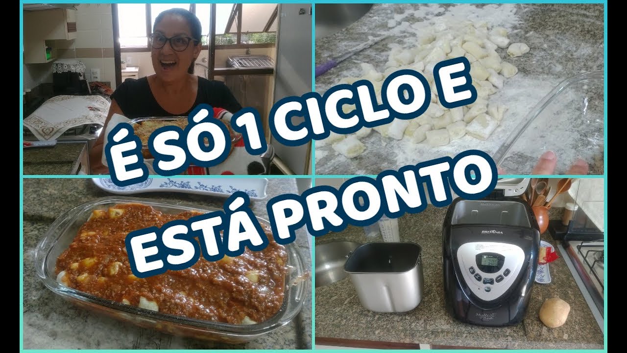 NHOQUE NA PANIFICADORA USANDO SÓ 1(UM) CICLO!!!!