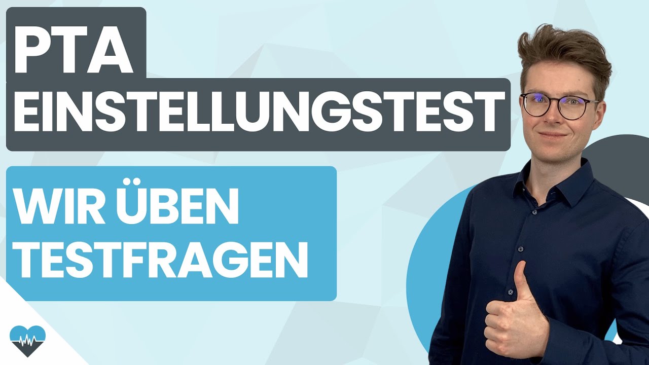 PTA Einstellungstest vorbereiten | Wir üben Testfragen | Einfach erklärt von Plakos