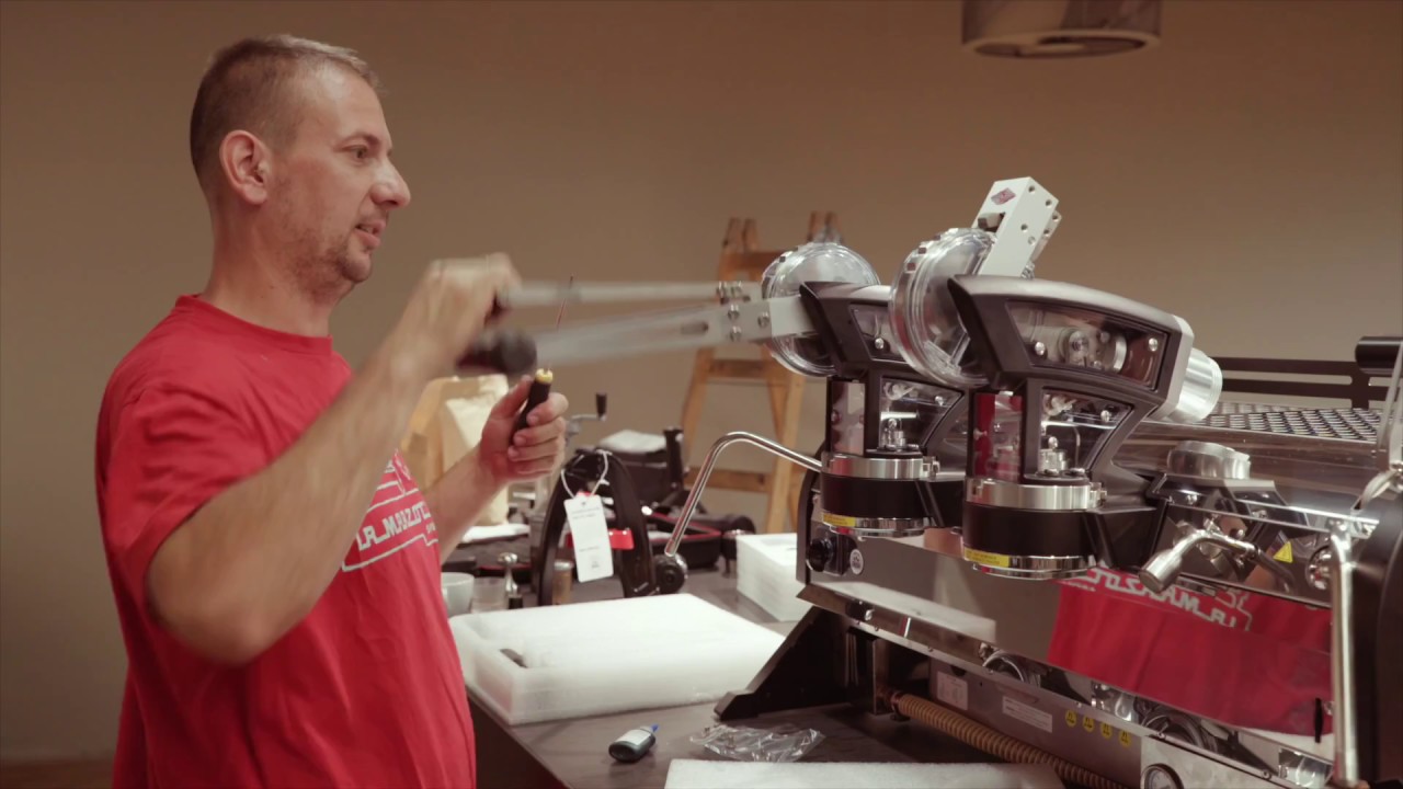 La Marzocco Leva X Kávégép kicsomagolás