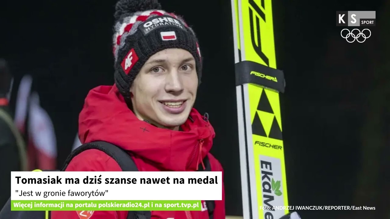 Tomasiak ma dziś szanse nawet na medal. 