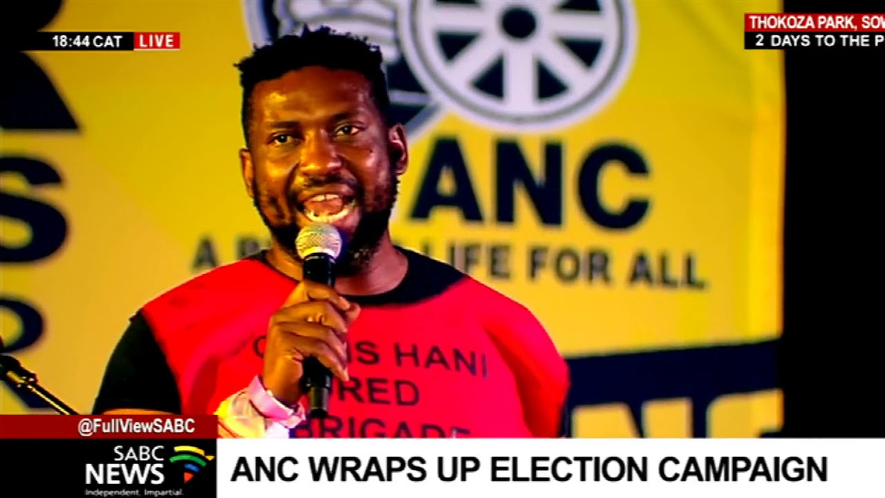 LGE 2021 I ANC's Siyanqoba Rally from Thokoza Park in Soweto