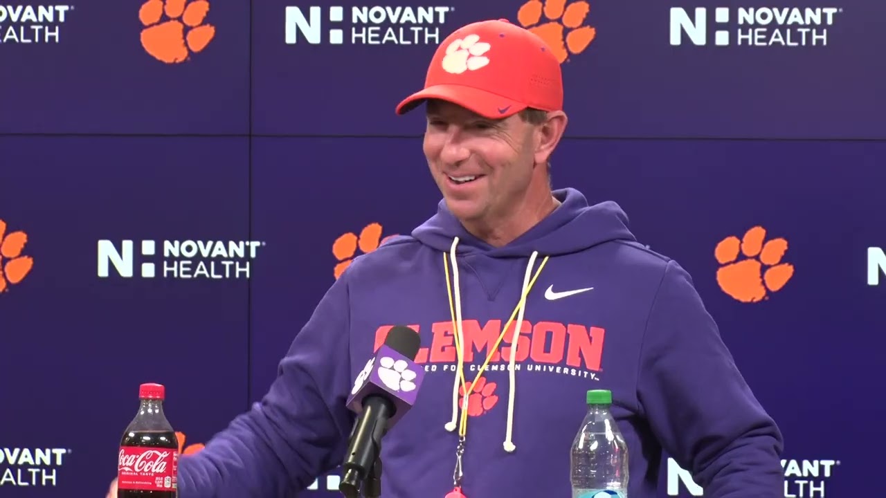 Dabo Swinney on Chandler Morris and more on spring practice