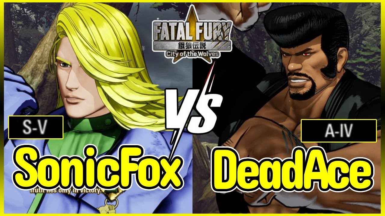 Fatal Fury ▰ SonicFox (Kain) Vs DeadAce (Marco) ▰ High level Gameplay