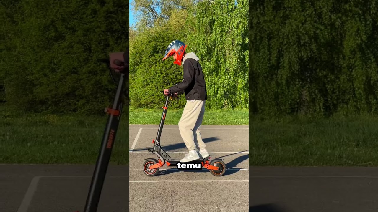 Jaką przyjąć pozycję na hulajnodze? 🧍&zwj;♂️ Test na Kamikaze K1