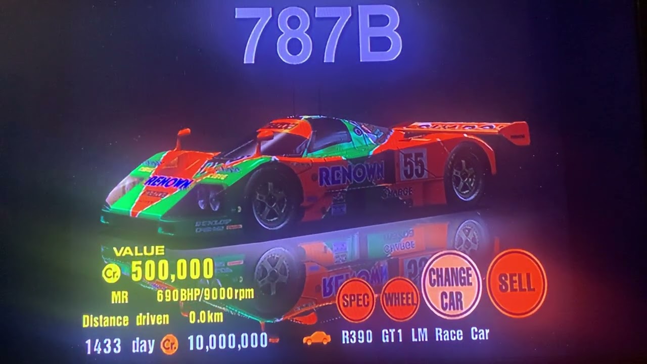 Gran Turismo 3 A-Spec, PAL Version, My Cars Collection 4/6