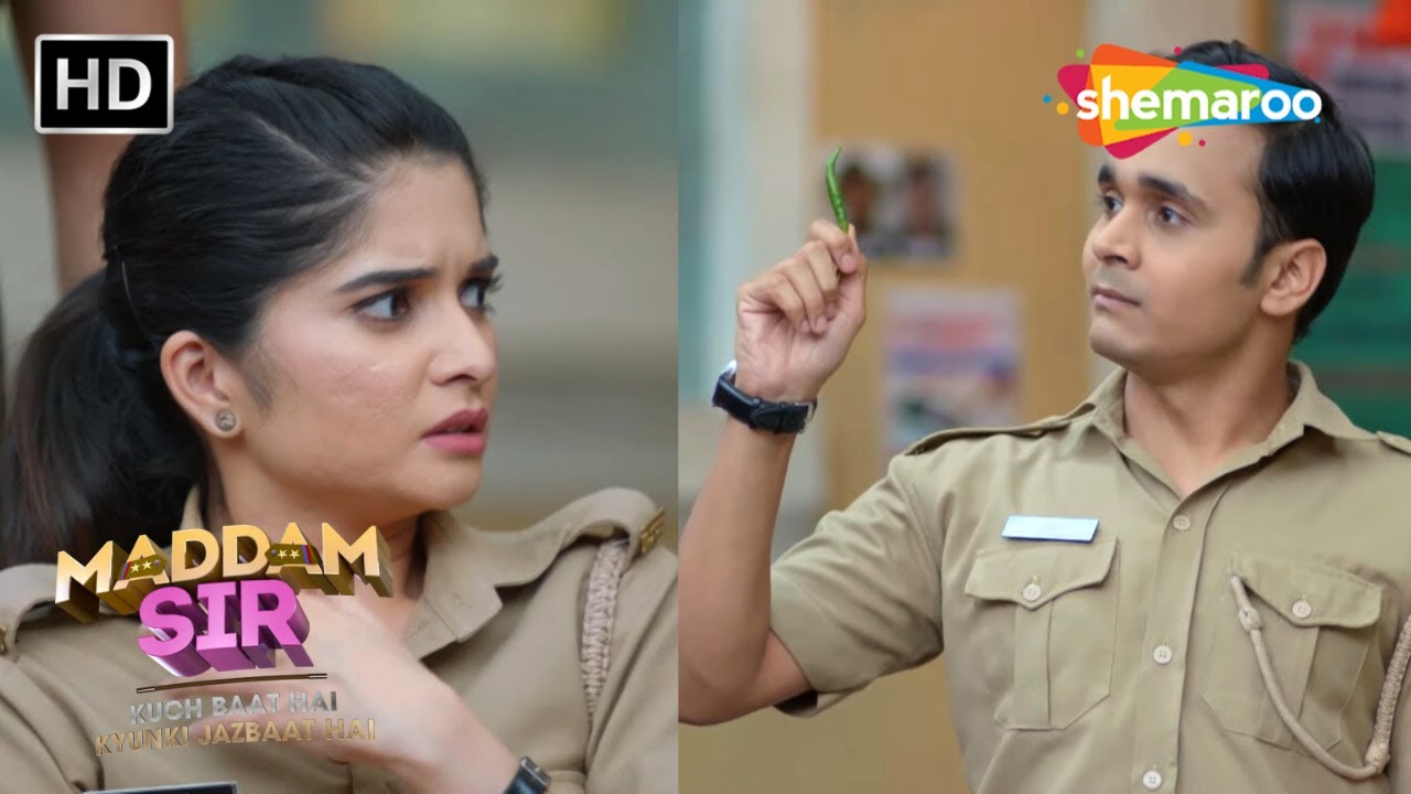 Jab Santosh Ke Saamne Cheetah Ko Mila Teekhi Mirch Khane Ka Challenge | Best Of Maddam Sir | Comedy
