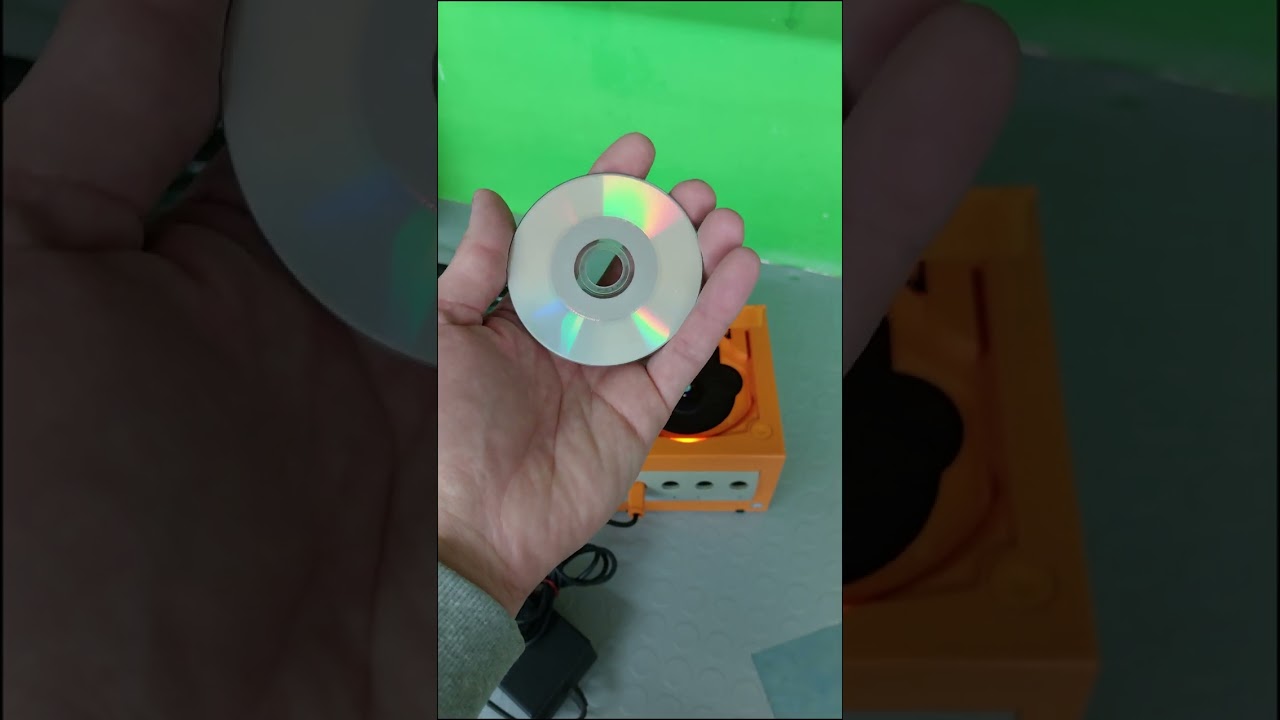 riparare un disco rigato #retro #nintendo #gamecube #ps1 #giusimoo89 #elettronica #riparazione